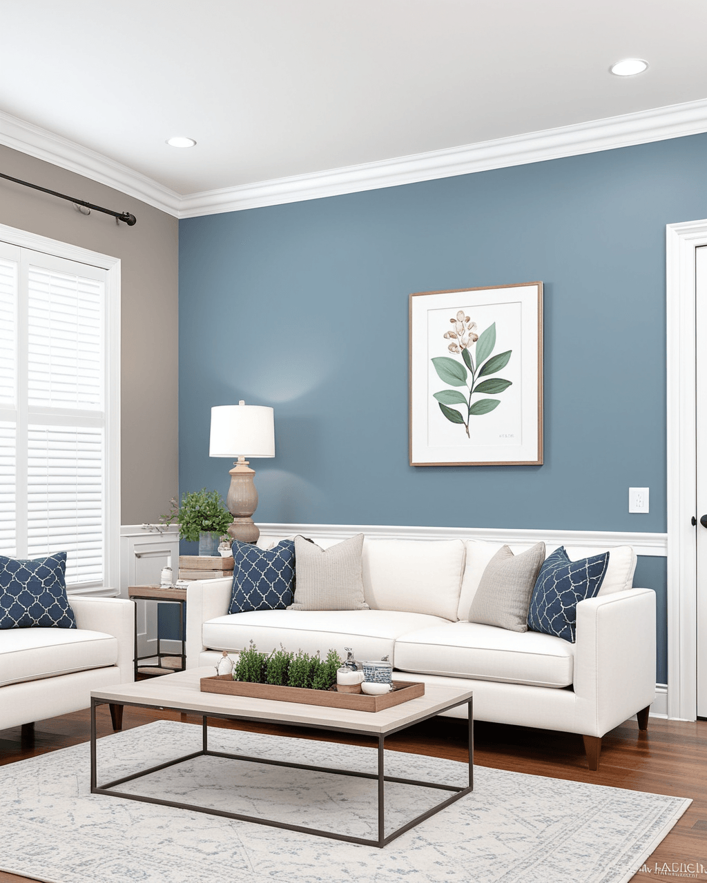 Modern Living Room Interior paint color combination — Favorite Jeans