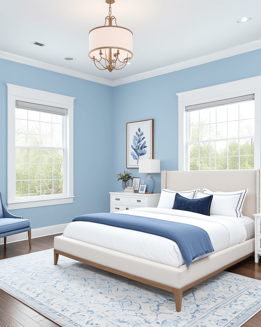 Cool Bedroom Interior paint color combination — Respite