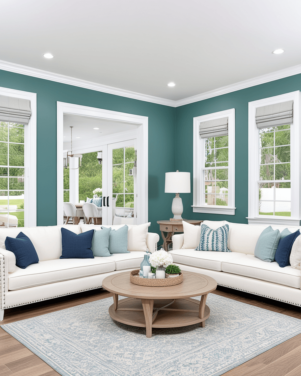 Modern Living Room Interior paint color combination — Refuge