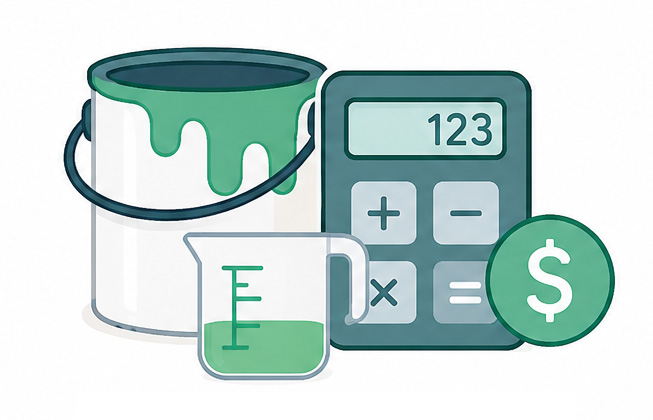 Paint estimator tool